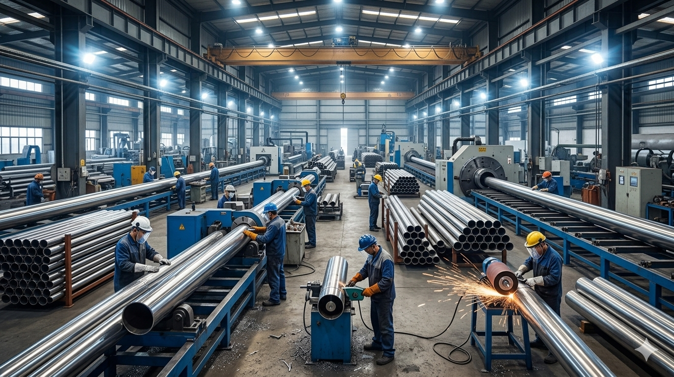 Metal Pipes and Rods