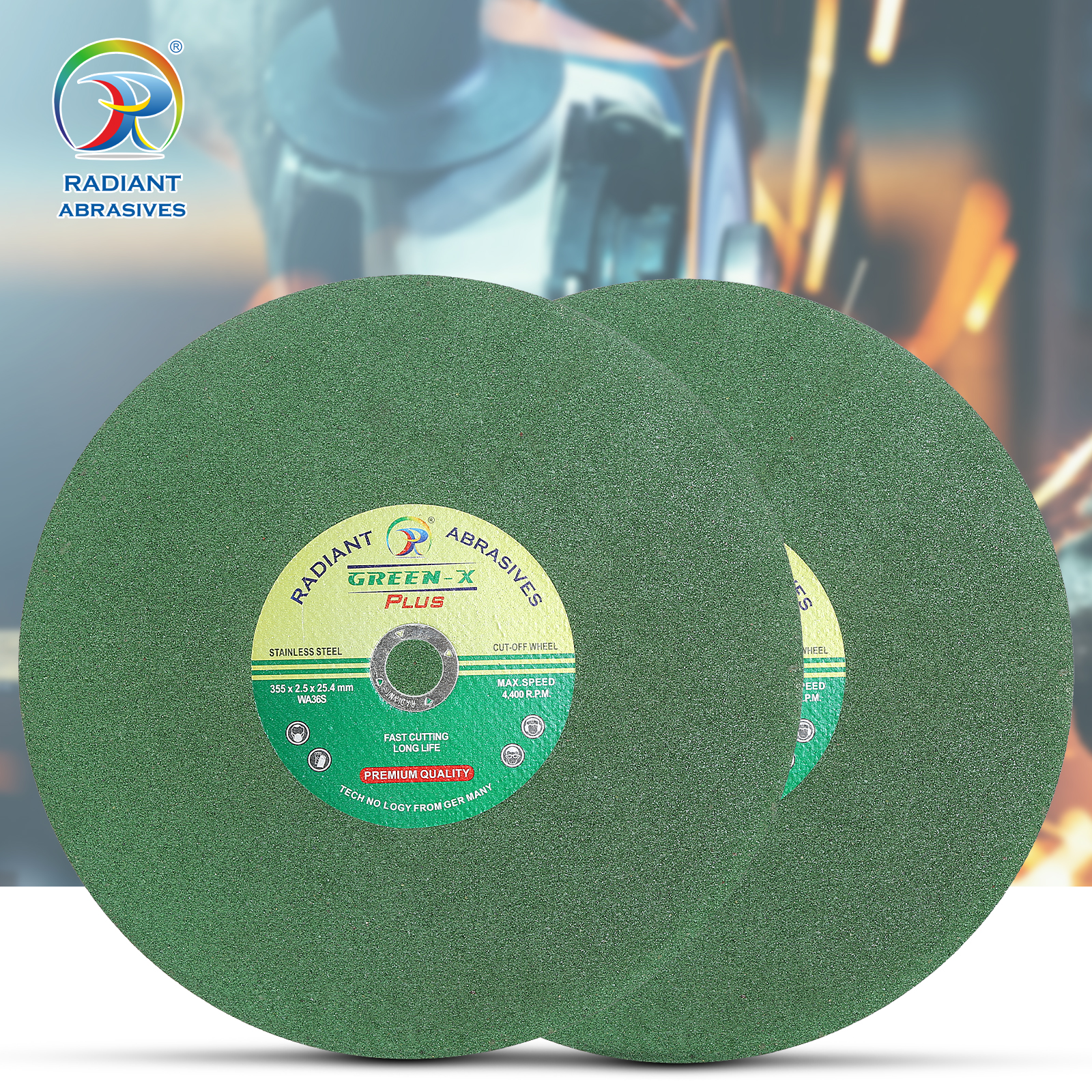 Cutting Wheel GreenX PLUS (4" & 14")