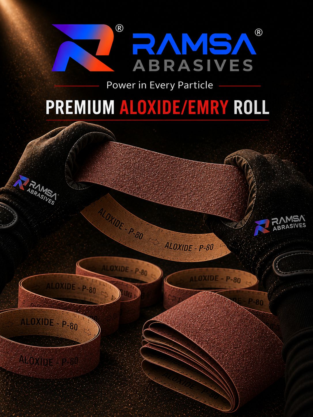 Aluminium Oxide (ALOXIDE / EMERY) Belts