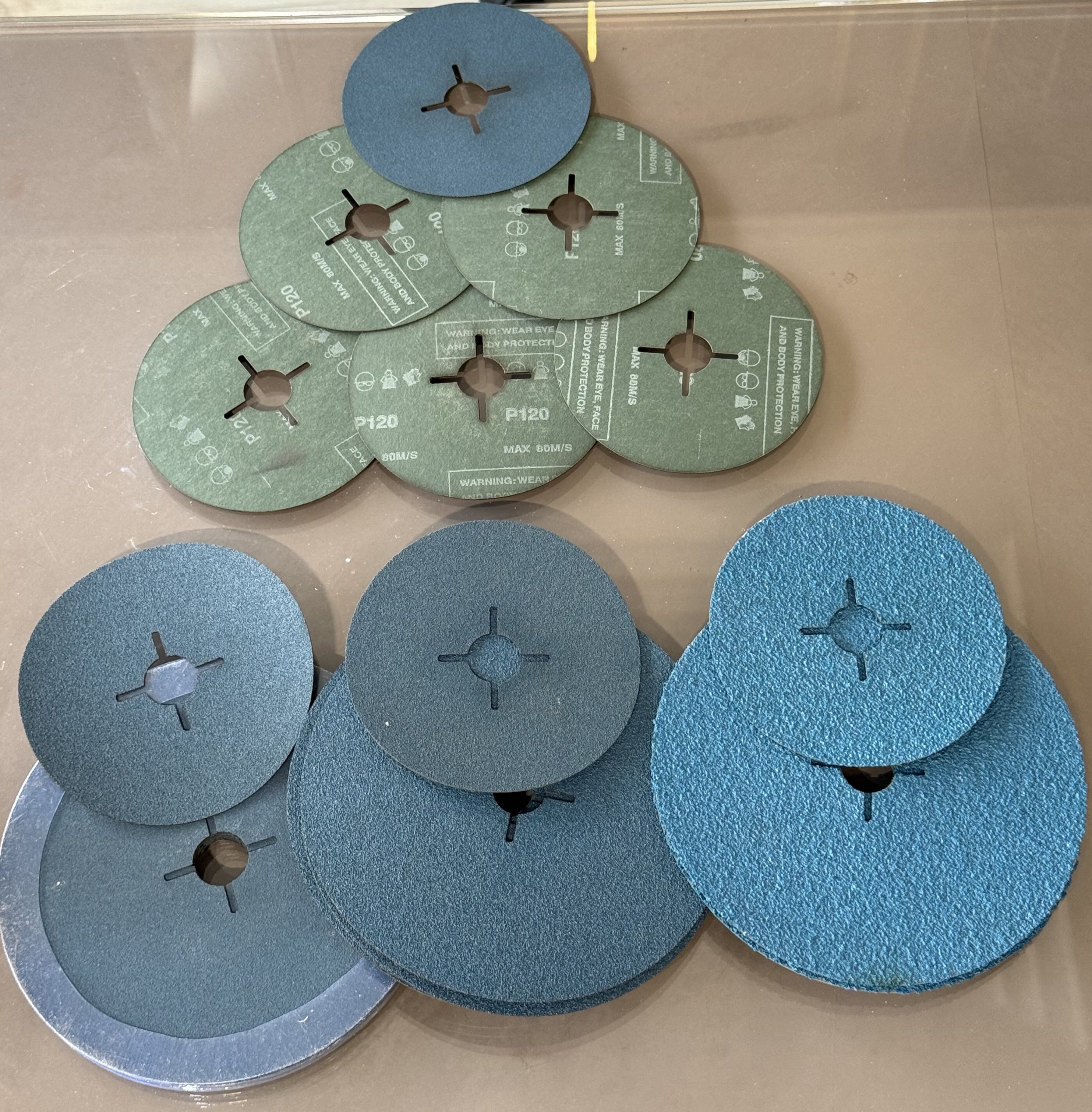 Fiber, PSA and Velcro Discs